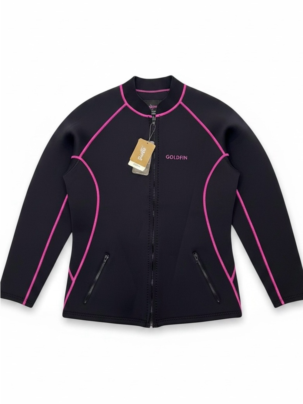 GOLDFIN Women's Long Sleeve Neoprene Wetsuit Top/Jacket - Size 3XL